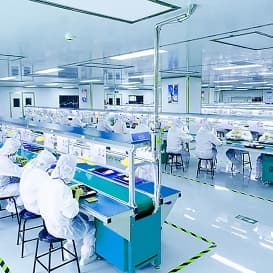 Dust-free Workshop of Kosintec kiosk factory