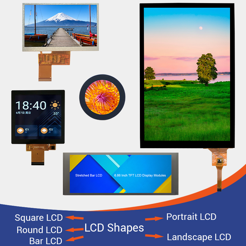 china LCD Shapes factory