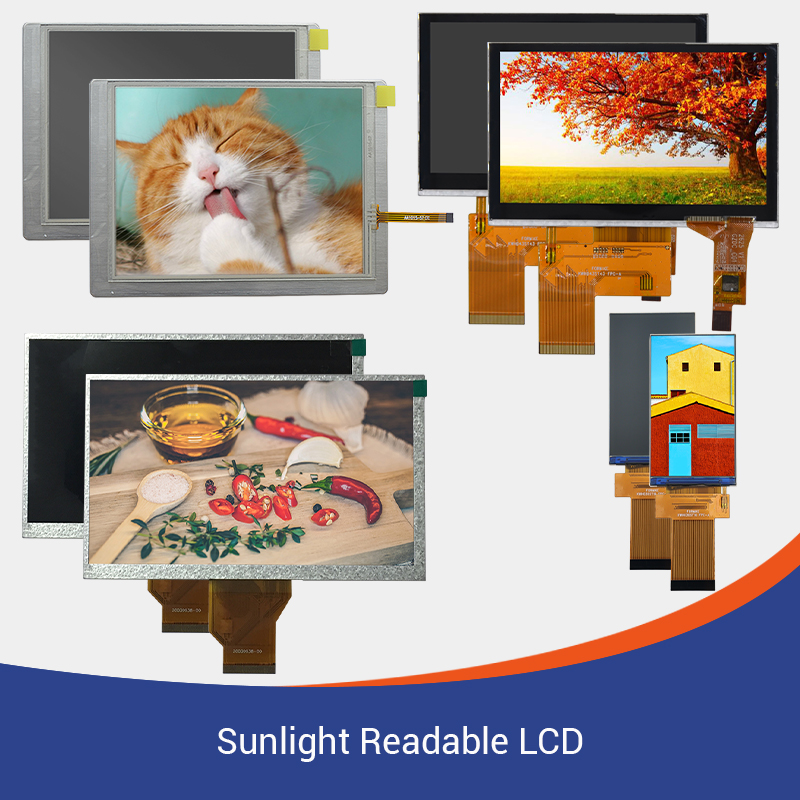 china Sunlight Readable LCD factory